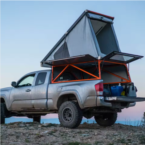 Light Weight Short Bed Truck Canopy Camper Foldable Tent