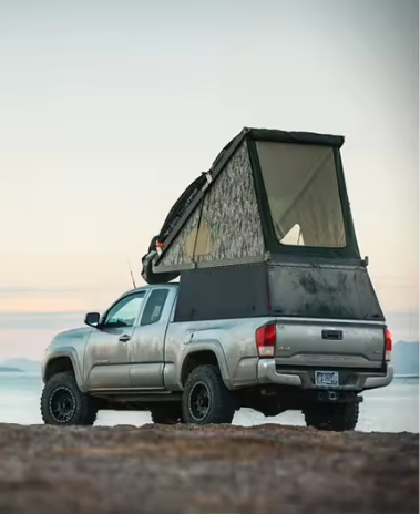 Light Weight Short Bed Truck Canopy Camper Foldable Tent