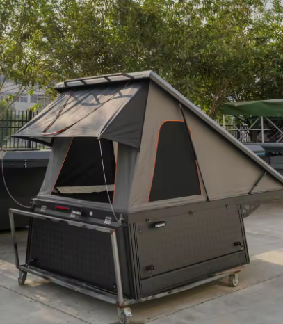 Pickup Canopy Modern Pop-up Truck Camper Tent with Stocks