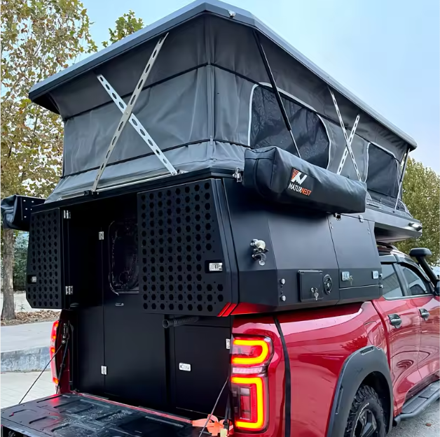 Truck Touring Camper Slide on Camper for Pickup