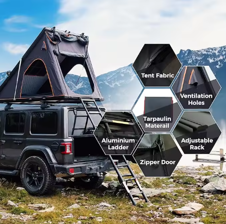 Aluminum Pop up Camper Topper