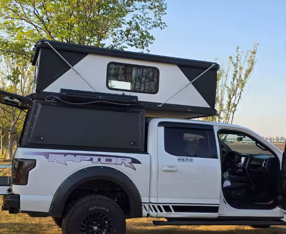 Modern Aluminum Hard-Shell Camper Tent — Waterproof, Durable, and Designed for Two Adventurers.